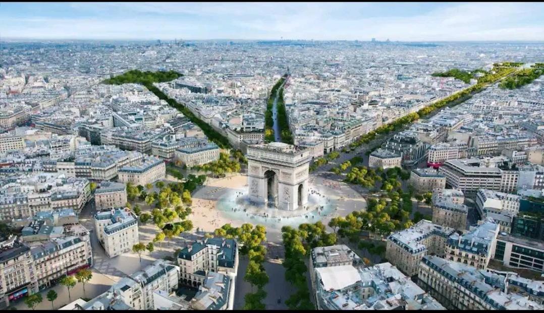 شقة Metro A 2 Minutes Paris Centre Le Marais رومينفيل المظهر الخارجي الصورة